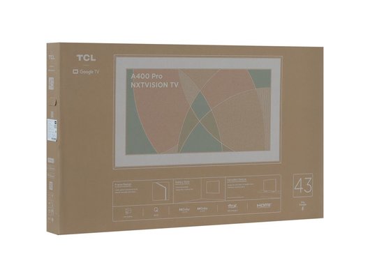 4K (Ultra HD) Smart телевизор TCL 43A400 Pro